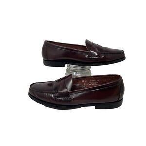 GH Bass Classic Leather Penny Loafers Mens 10D Oxblood Made In USA